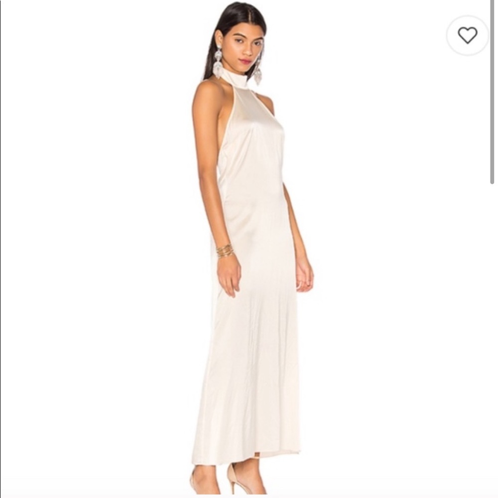 LPA Cream Midi Dress